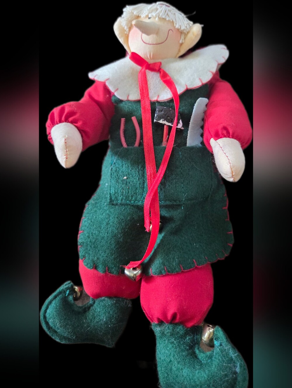 Vintage Delton Elf 12 inch. In excellent condition fully posable.